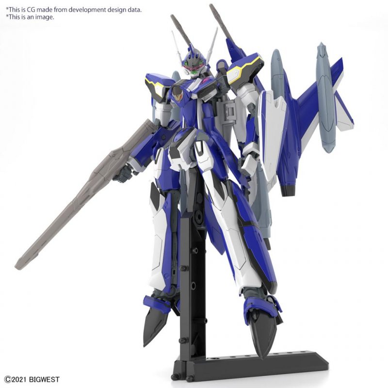 MACROSS - HG 1/100 YF-29 Durandal Valkyrie Full Set - Model Kit