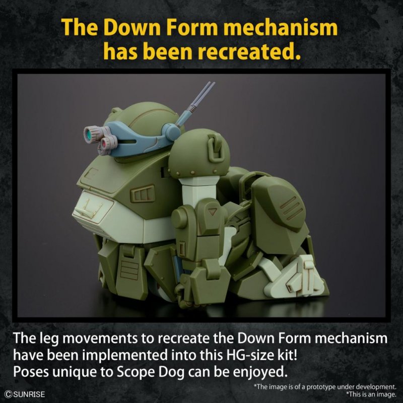 VOTOMS - HG Scopedog - Model Kit