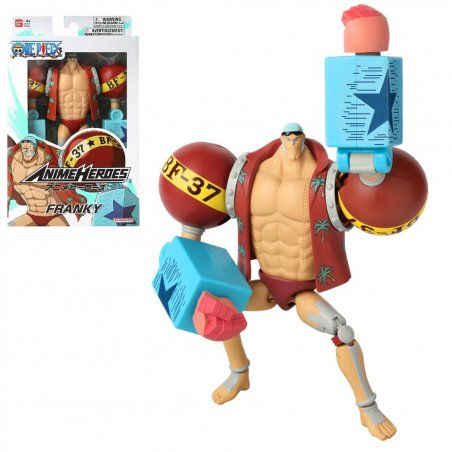 ONE PIECE - Franky  - Figurine Anime Heroes 17cm