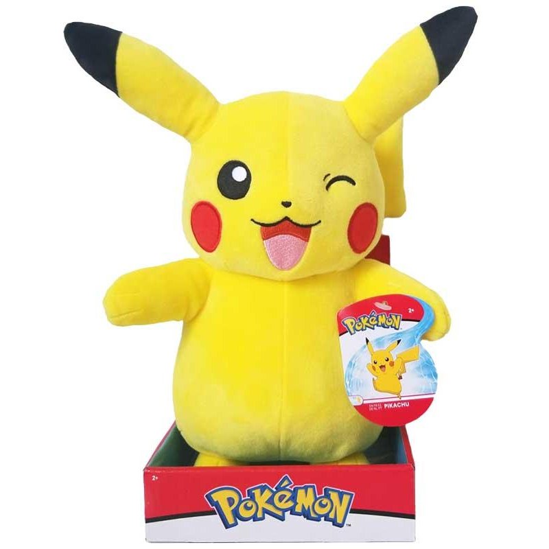 POKEMON - Wink Pikachu - Peluche 30cm