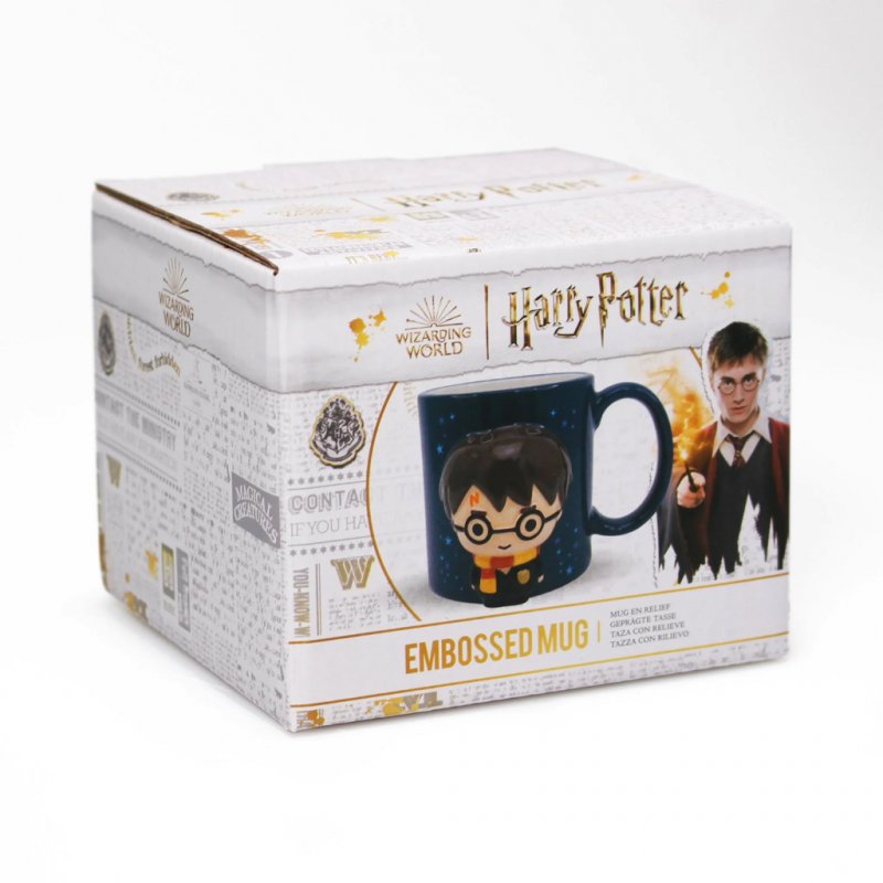 HARRY POTTER - Harry "Kawaii" - Mug Emboosed 350ml