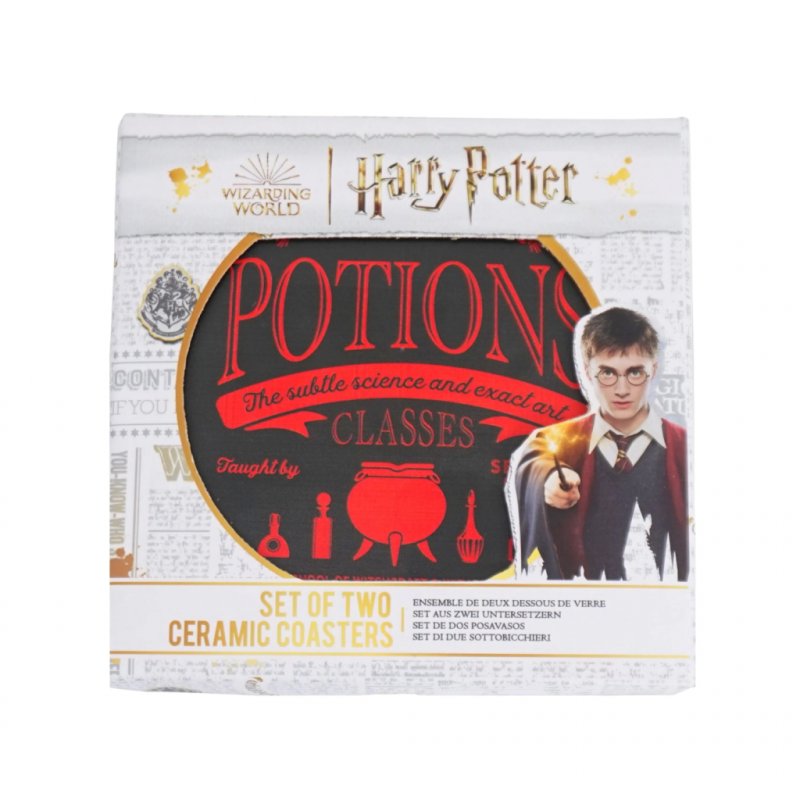 HARRY POTTER - Potions - Set de 2 Sous-Verres