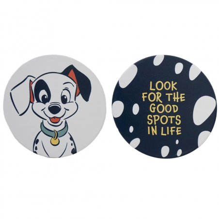 DISNEY - Les 101 Dalmatiens - Set de 2 Sous-Verres