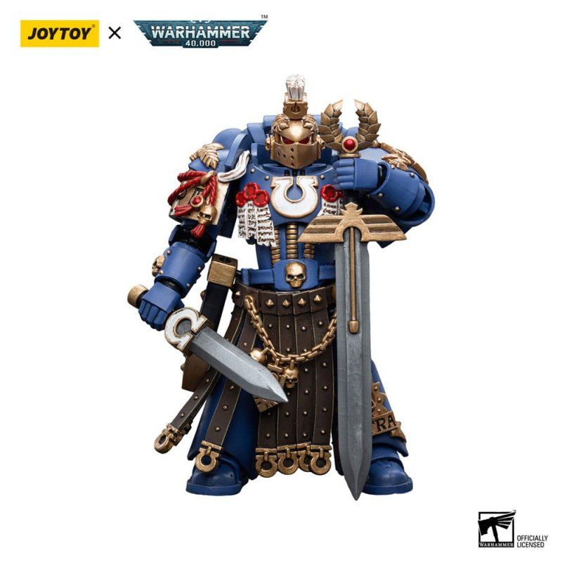 STOCKJBE1 - Warhammer 40k figurine 1/18 Ultramarines Honour Guard Chapter Champion 12 cm