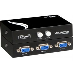 VGA HD 15 Data Switch with Manual operation-2 ways