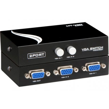 VGA HD 15 Data Switch with Manual operation-2 ways