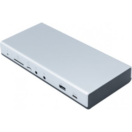 USB-C DisplayLink Dock HMDI DVI Audio LAN 3xUSB-A 3xUSB-C