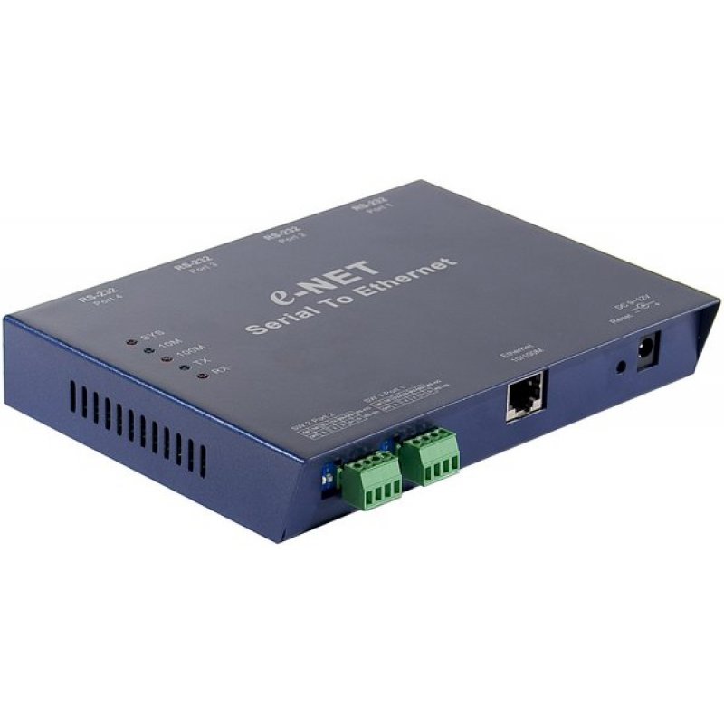 Ethernet Server with 4 Serial ports - RS232/485/422