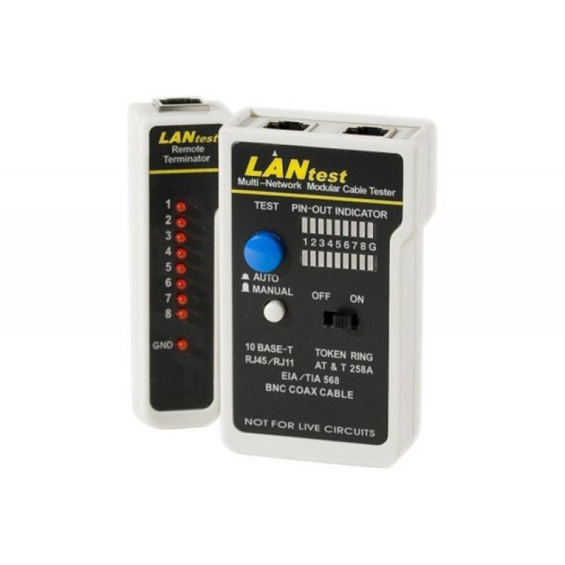 Network Modular Cable Tester RJ45/RJ11