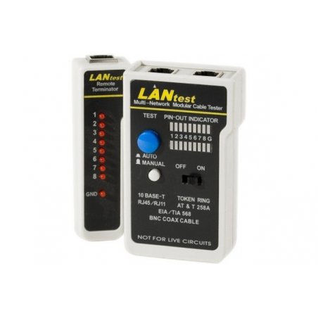 Network Modular Cable Tester RJ45/RJ11