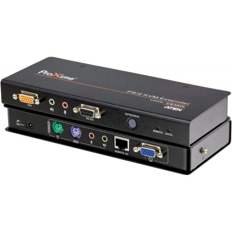 PS/2 VGA KVM Extender with Audio and RS-232 (150m)