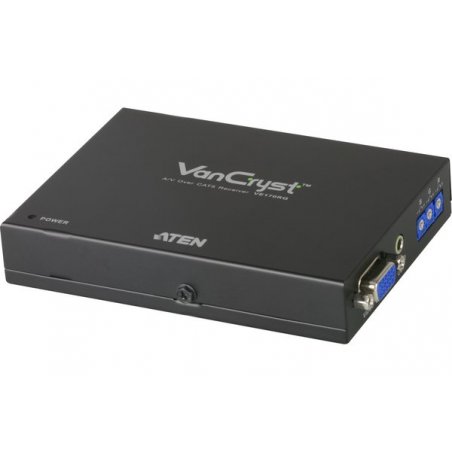 VGA Over Cat5e/6 Audio/Video Receiver with Deskew (300m)