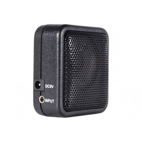 Infrared intrusion detector with sounding alarm