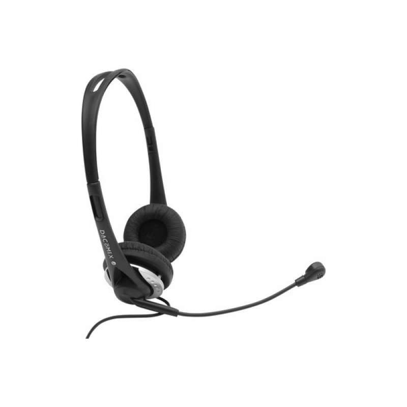 DACOMEX AH730 Stereo  Headset with microphone Black and grey