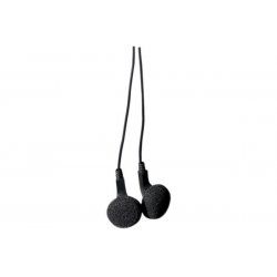 Entry-line Stereo earphones with 3,5-mm Jack- Black