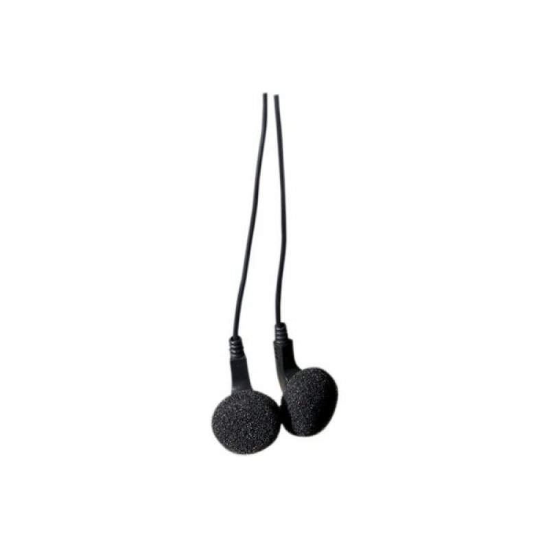 Entry-line Stereo earphones with 3,5-mm Jack- Black