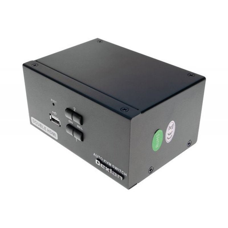 HDMI/ USB2.0 4K Dual Screen KVM switch with Audio