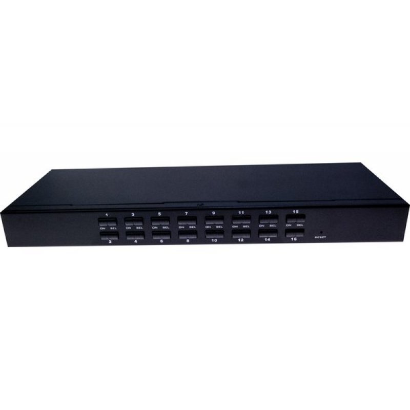 USB PS/2 Combo KVM Switch with OSD Menu- 8 Ports