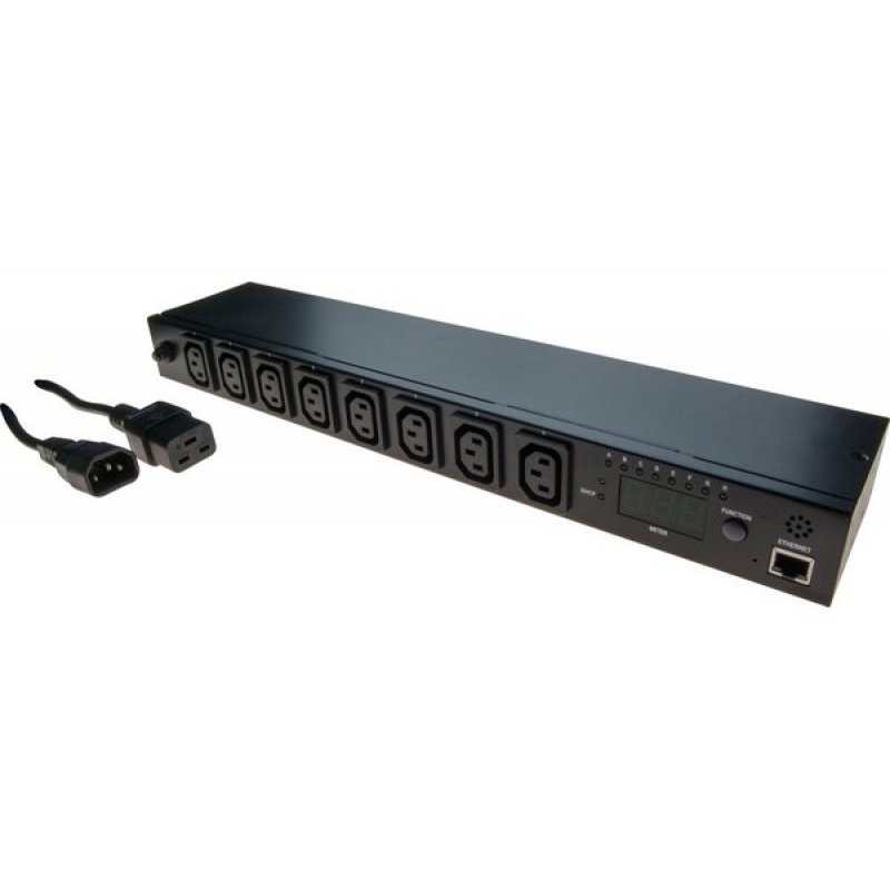 19" Rackmount Power Distribution Unit- 8 x C13 outlets