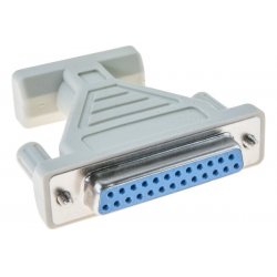 DB9 male/ DB25 female adapter
