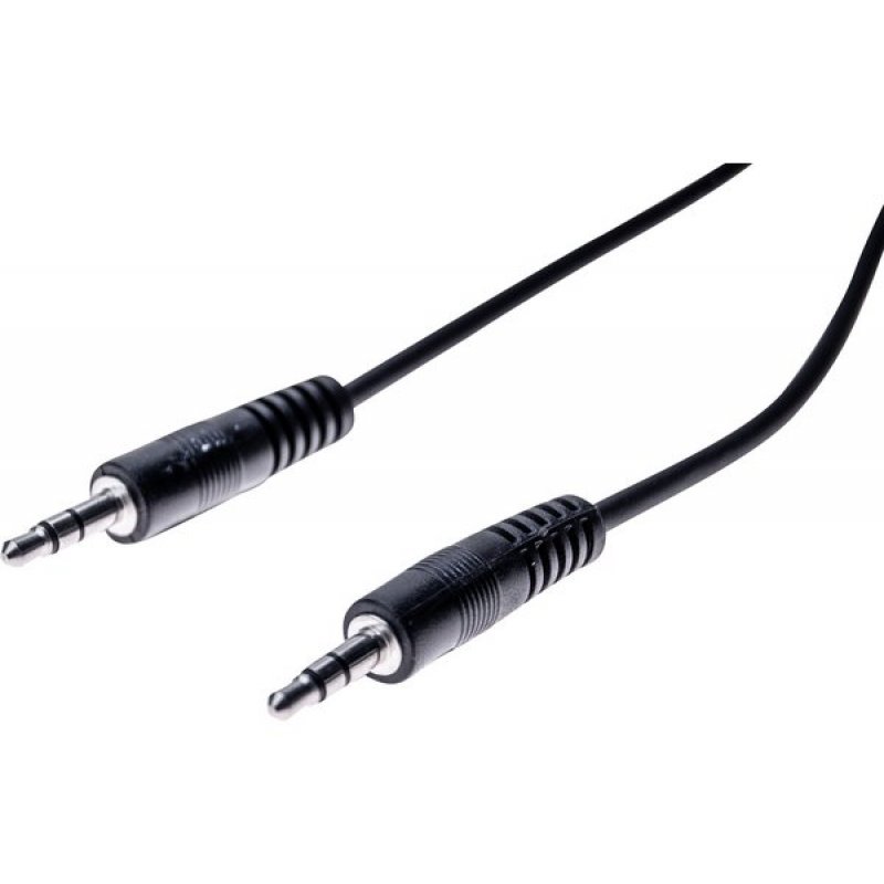 Stereo cord 3.5mm Jack Black MM- 20 m