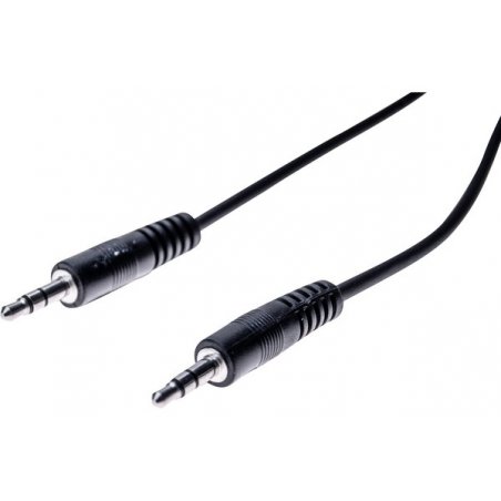 Stereo cord 3.5mm Jack Black MM- 20 m
