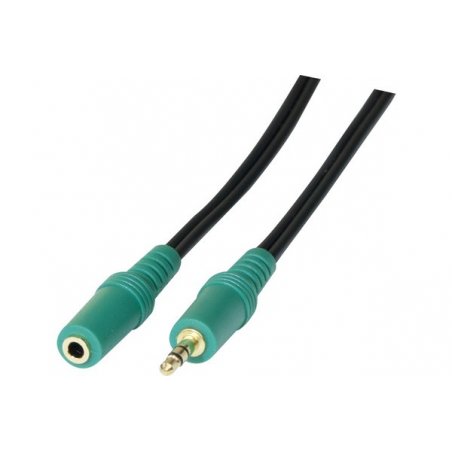 Extension cord jack 3.5M/F PC99 audio out- 3 m