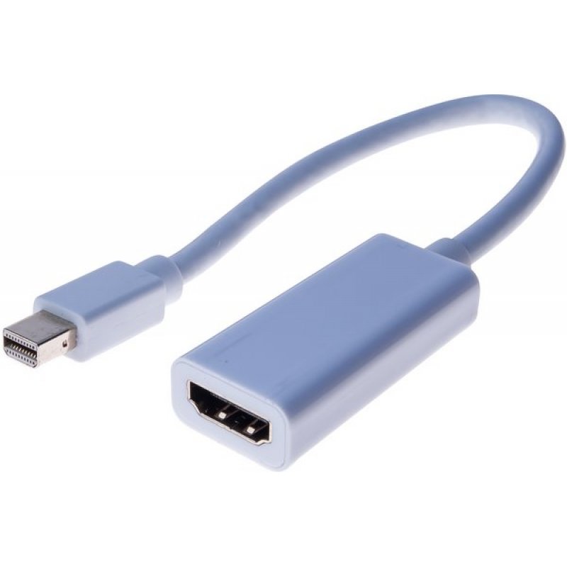 Mini DisplayPort 1.1 to HDMI Converter Metal housing