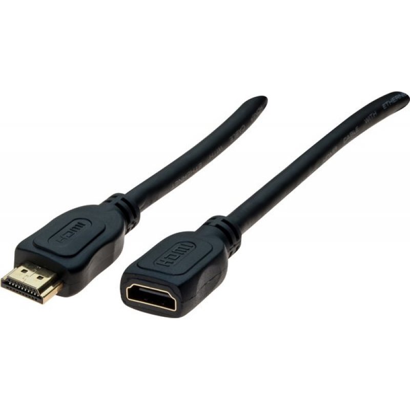 Hdmi highspeed with ethernet extension cord 5m