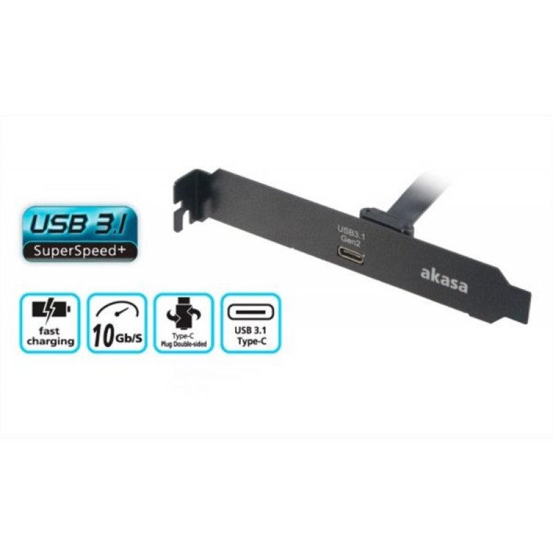 Bracket Type-C USB 3.1 Gen2 to Internal USB 3.1