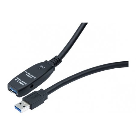 30m Long USB3.0 Type A M/ F booster cable -W/4 Chipset