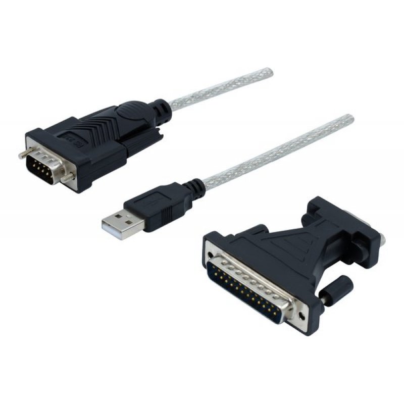 DACOMEX USB to DB 9 +25 Serial cable