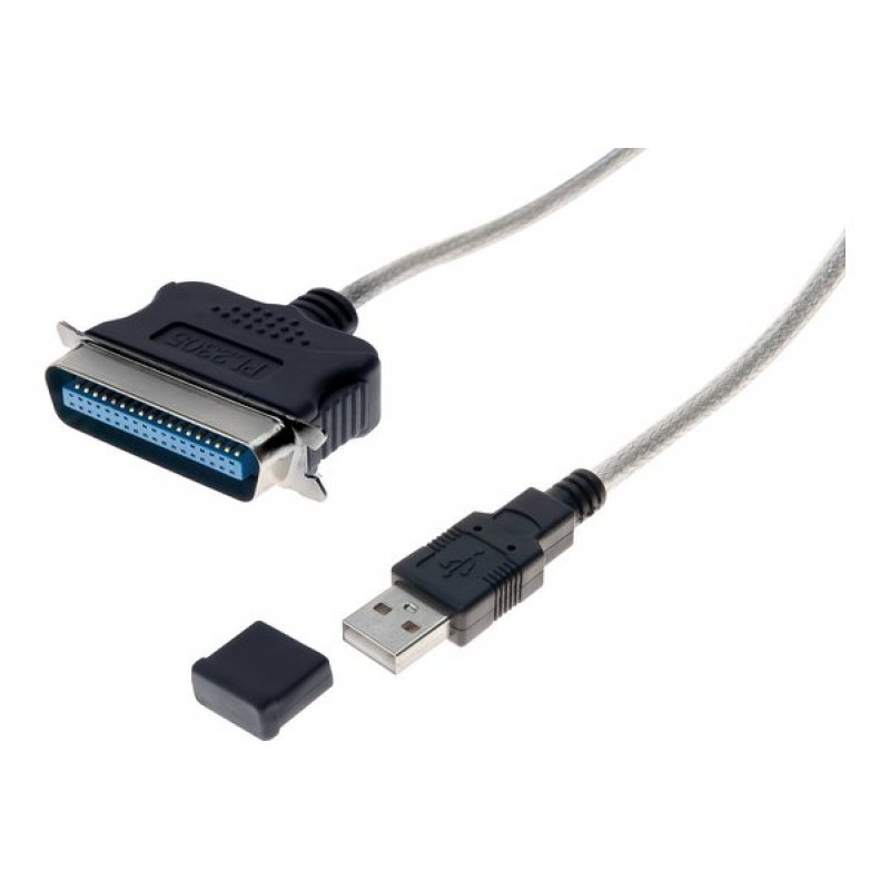 Usb to C36 parallel printer cable- 1.80 m