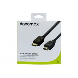 DACOMEX DisplayPort 1.1 to HDMI cable - 2 m