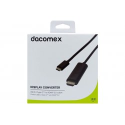 DACOMEX USB 3.2 to HDMI cable - 1,8 m