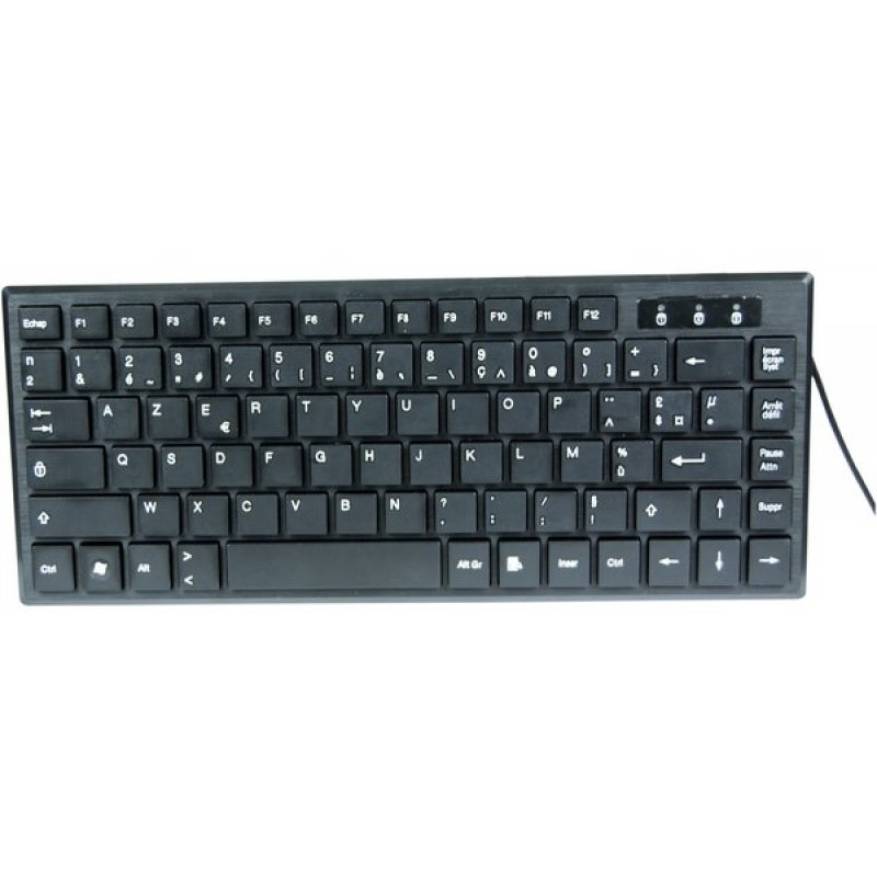Usb compact keybord black
