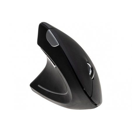 Souris sans fil Dacomex Verticale pour gauchers V150WG USB (Noir)