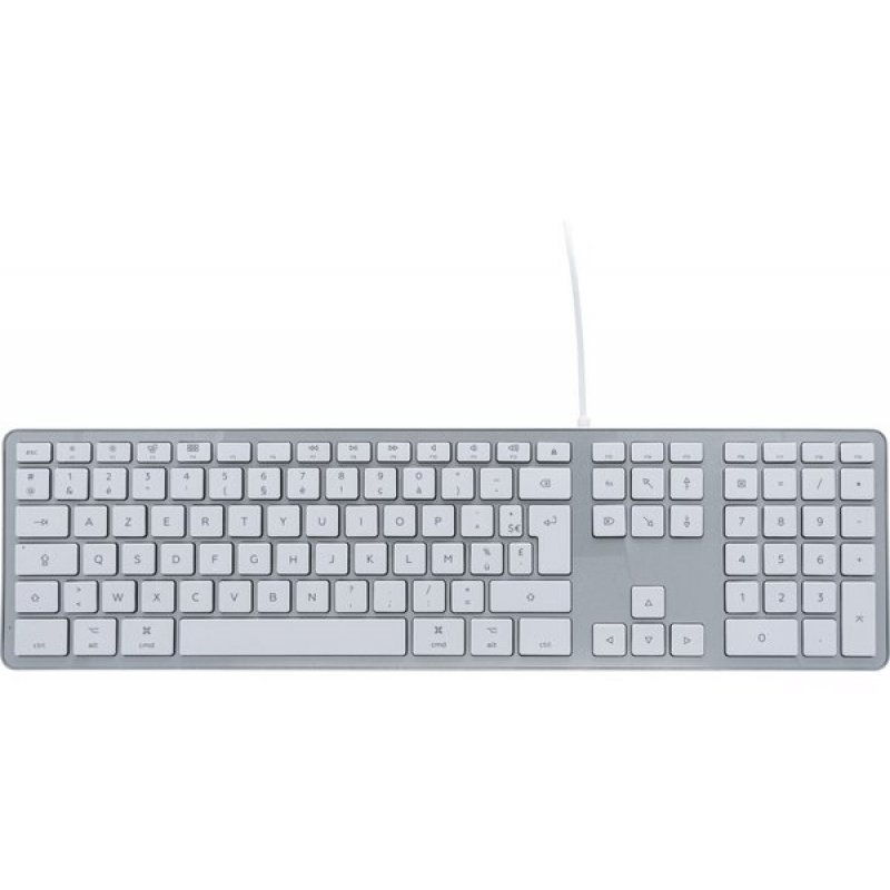 Clavier Dacomex pour Mac MK340 USB (Argent)