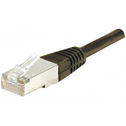 Cat6 RJ45 Patch cable F/UTP black - 15 m
