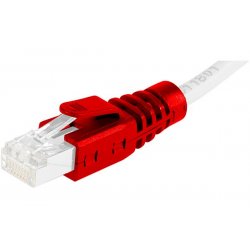 Sleeves for RJ45 Plug with clips - Bag of 10 Red