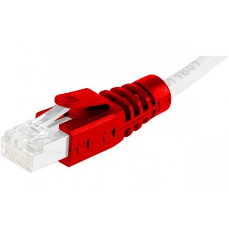 Sleeves for RJ45 Plug with clips - Bag of 10 Red