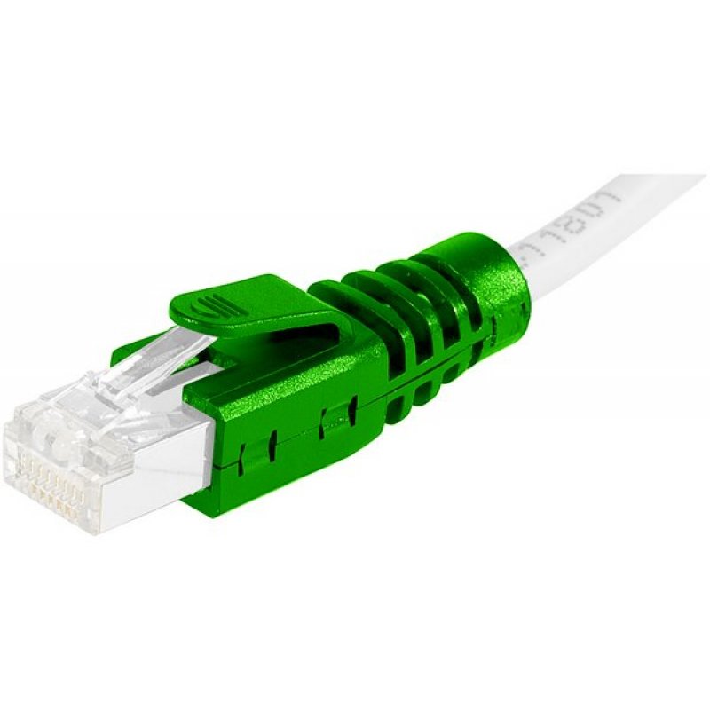 Sleeves for RJ45 Plug with clips- Bag of 10 Green