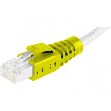 Sleeves for RJ45 Plug with clips- Bag of 10 Yellow