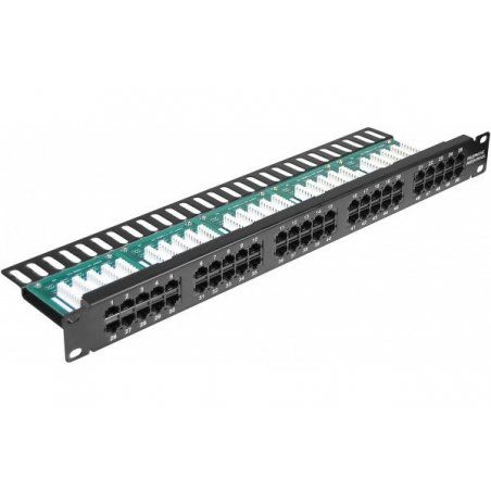 50 ports voice patch panel