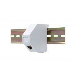 DIN-rail adapter for 1 x Keystone module