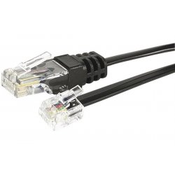 RJ-11/RJ-45 telephone cord- 3 m