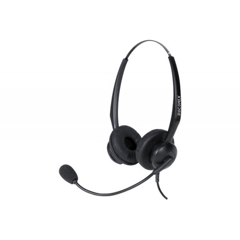DACOMEX Phone Headset Flex Noise Cancelling- Binaural