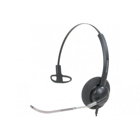 DACOMEX Professional Headset with voice tube -monaural
