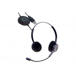 noise cancelling headset Pearl Blue w/ANC binaural