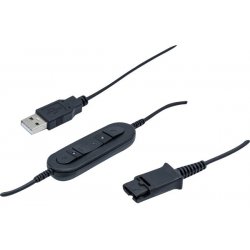 QD POLY female to USB-A Teams adapor w/remote ctrl